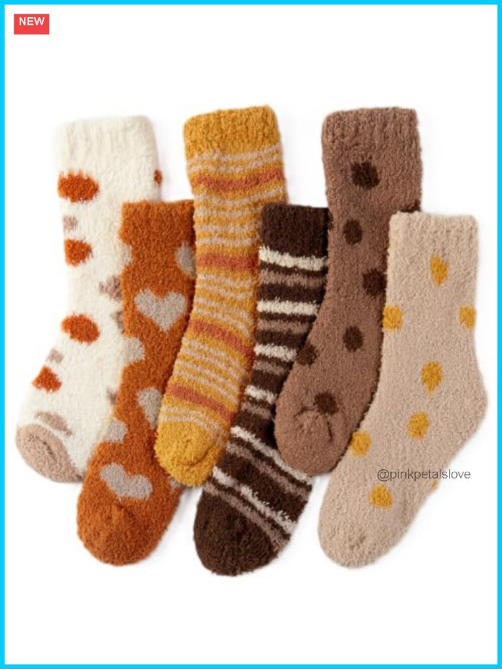 Fuzzy Socks for Women Cozy Winter Fluffy Slipper Socks Fall